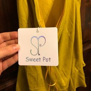 Dress, Sun dress, Yellow dress